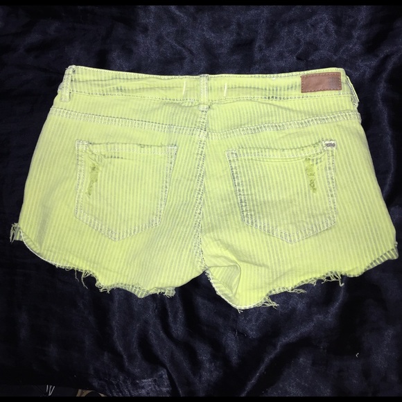 GRG DNM Low Rise Shorts Destroyed Stretch Juniors 5 - Picture 3 of 4